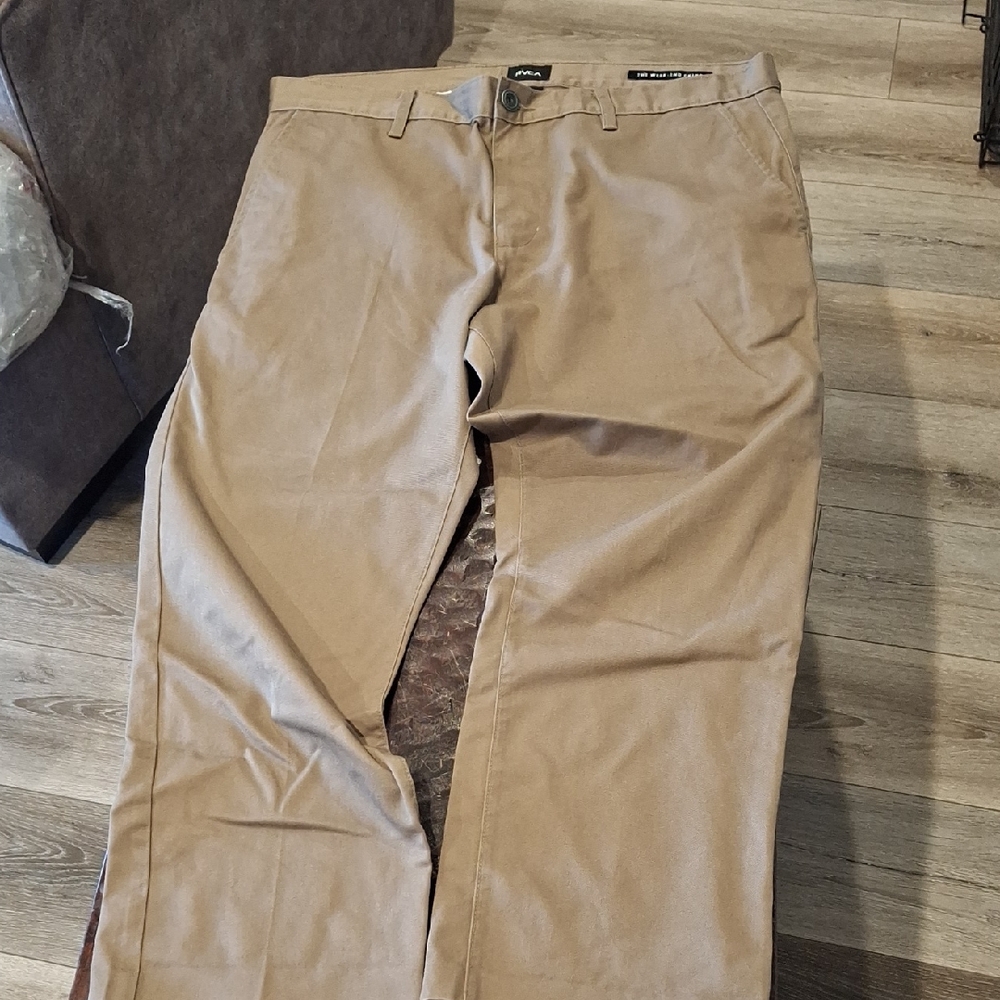 Rvca Men's Khaki Chinos 38